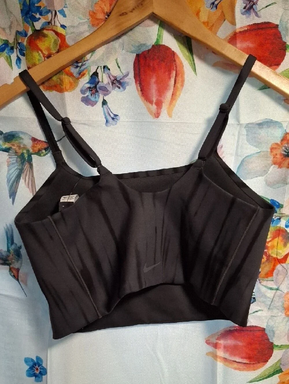 Nike Black Sports Bra Size Meduim - Picture 3 of 4